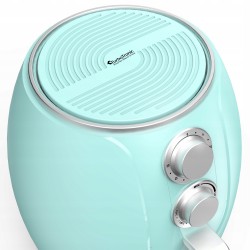 Piekarnik frytkownica beztłuszczowa TurboTronic 3L 1200W Turkusowy TT-AF3 TURQUOISE