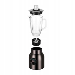 Blender kielichowy TurboTronic 1500W 2w1 + sokownik wyciskarka poj. 1,5L TT-BG8