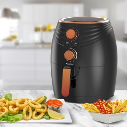 Frytkownica beztłuszczowa TurboTronic frytownica piekarnik moc 1400W poj. 3,5L Czarny TT-AF11M BLACK