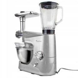 Robot kuchenny TurboTronic planetarny mikser blender 2000w misa 5L Srebrny TT-007 SILVER