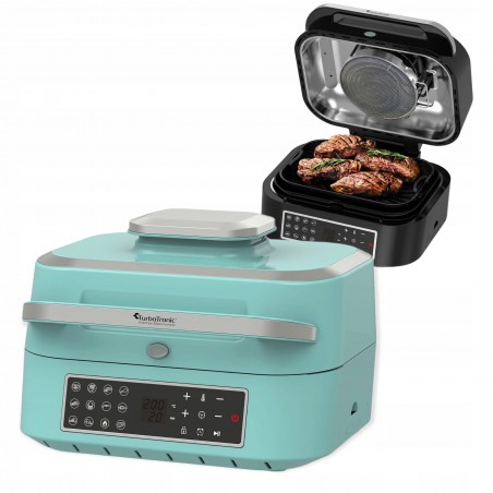 Grill elektryczny TurboTronic frytownica air fryer 1800w 5,5L Turkusowy TT-AG700 TURQUOISE