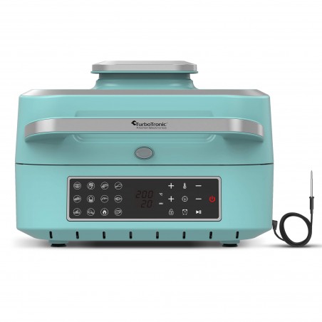 Grill elektryczny TurboTronic frytownica air fryer 1800w 5,5L Turkusowy TT-AG700 TURQUOISE