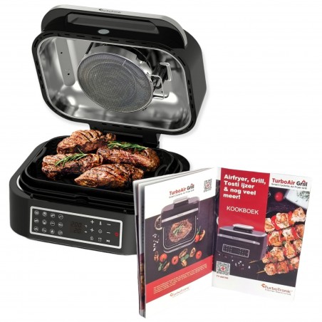 Grill elektryczny TurboTronic frytownica air fryer 1800w 5,5L Turkusowy TT-AG700 TURQUOISE