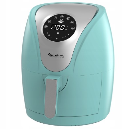 Frytkownica beztłuszczowa TurboTronic frytownica cyfrowa 3,5L 1400w Turkusowa TT-AF9D TURQUOISE