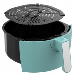 Frytkownica beztłuszczowa TurboTronic frytownica cyfrowa 3,5L 1400w Turkusowa TT-AF9D TURQUOISE