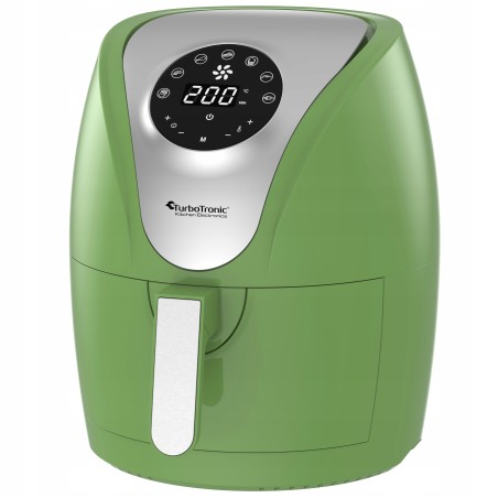 Frytkownica beztłuszczowa TurboTronic frytownica cyfrowa 3,5L 1400w Zielona TT-AF9D GREEN