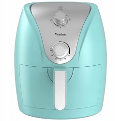 Frytkownica beztłuszczowa TurboTronic frytownica manualna 3,5L 1400w Turkusowa TT-AF9M TURQUOISE