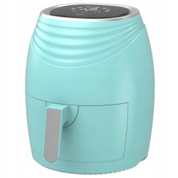 Frytkownica beztłuszczowa TurboTronic frytownica cyfrowa 3,5L 1400w Turkusowa TT-AF11D TURQUOISE