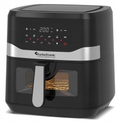 Frytkownica beztłuszczowa TurboTronic frytownica cyfrowa moc 1800w poj. 7,5L Czarna