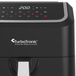 Frytkownica beztłuszczowa TurboTronic frytownica cyfrowa moc 1600w poj. 5L Czarna