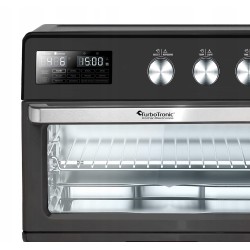 Piekarnik elektryczny frytownica TurboTronic suszarka grzybów owoców dehydrator 32L 1700w Czarny