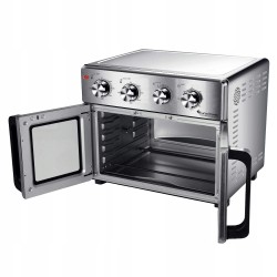 Piekarnik elektryczny TurboTronic rożno frytownica grill 32L 1700w Srebrny