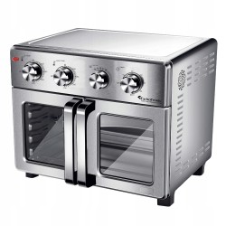 Piekarnik elektryczny TurboTronic rożno frytownica grill 32L 1700w Srebrny