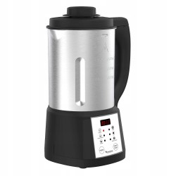 Blender kielichowy mikser do gotowania zupy TurboTronic zupowar soup maker 1,6L 1000w Srebrny