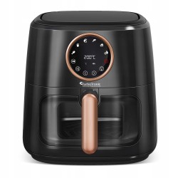 Frytkownica beztłuszczowa TurboTronic Air Fryer frytownica 7,6 L 1750W cyfrowa Czarna