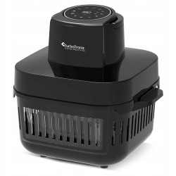Frytownica beztłuszczowa 6L TurboTronic Air Fryer szklany kosz do smażenia 1600w Czarny TT-AFG6 BLACK