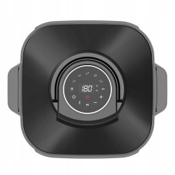 Frytownica beztłuszczowa 6L TurboTronic Air Fryer szklany kosz do smażenia 1600w Czarny TT-AFG6 BLACK