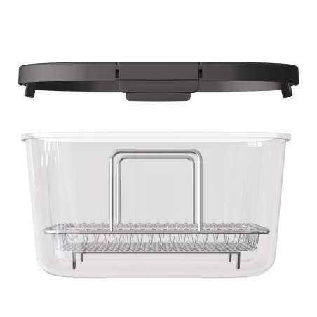 Frytownica beztłuszczowa 6L TurboTronic Air Fryer szklany kosz do smażenia 1600w Czarny TT-AFG6 BLACK