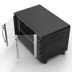 Duży piekarnik elektryczny TurboTronic 45L rożen termoobieg 2000W TT-FEO45