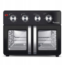 Piekarnik elektryczny TurboTronic rożno frytownica grill 32L 1700w Czarny TT-AF32MFD BLACK