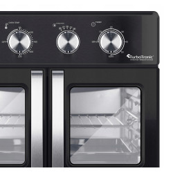 Piekarnik elektryczny TurboTronic rożno frytownica grill 32L 1700w Czarny TT-AF32MFD BLACK