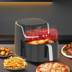 Frytkownica beztłuszczowa dehydrator TurboTronic 8L 1700w TT-AF13D
