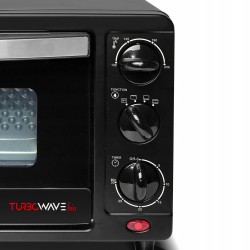 Piekarnik elektryczny TurboTronic 14L 1200W podwójny grill Czarny TT-EV14