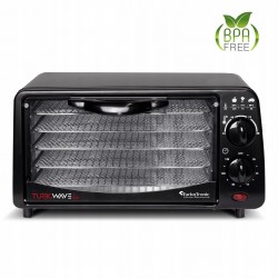 Suszarka do grzybów warzyw owoców TurboTronic DEHYDRATOR 350W poj. 9L Czarny TT-FD9