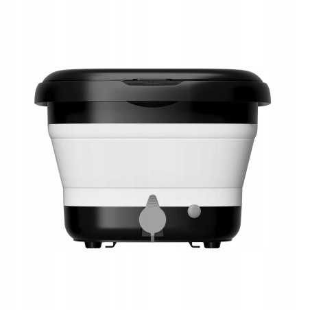 Wodny masażer do stóp z podgrzewaniem TurboTronic bąbelkami hydromasaż składany 41-45°c 500w ST-FBM10