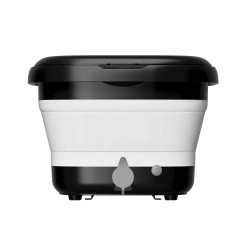 Wodny masażer do stóp z podgrzewaniem TurboTronic bąbelkami hydromasaż składany 41-45°c 500w ST-FBM10