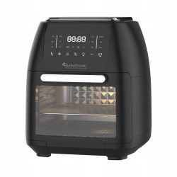 Piekarnik frytownica beztłuszczowa TurboTronic frytkownica rożen grill 12L 2000w Czarna TT-AF260
