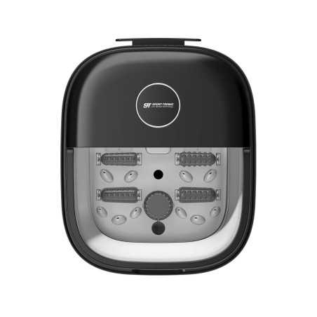Wodny masażer do stóp z podgrzewaniem TurboTronic bąbelkami hydromasaż składany 41-45°c 500w ST-FBM10