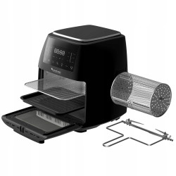 Piekarnik frytownica beztłuszczowa TurboTronic frytkownica rożen grill 12L 2000w Czarna TT-AF260