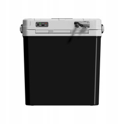 Przenośna lodówka turystyczna TurboTronic do auta z funkcją chłodzenia i grzania kemping 24L 12V lub 220V 40W-58W Czarna TT-EC24