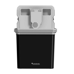 Przenośna lodówka turystyczna TurboTronic do auta z funkcją chłodzenia i grzania kemping 24L 12V lub 220V 40W-58W Czarna TT-EC24
