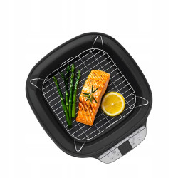 Multicooker TurboTronic 3w1 frytownica olejowa parowar garnek podgrzewacz elektryczny 5L 1500W Czarny TT-DMC24