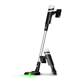 Odkurzacz bezprzewodowy TurboTronic pionowy ręczny bezworkowy elektroszczotka laser 120w Czarny TT-AIV6