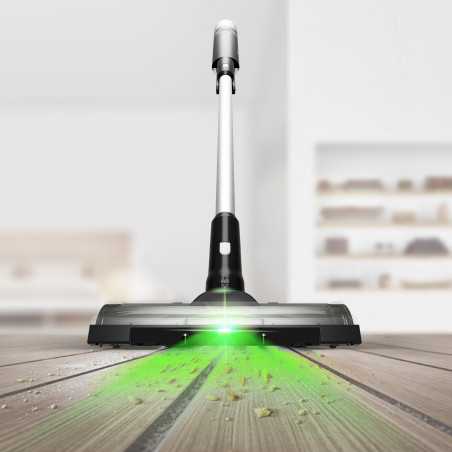 Odkurzacz bezprzewodowy TurboTronic pionowy ręczny bezworkowy elektroszczotka laser 120w Czarny TT-AIV6