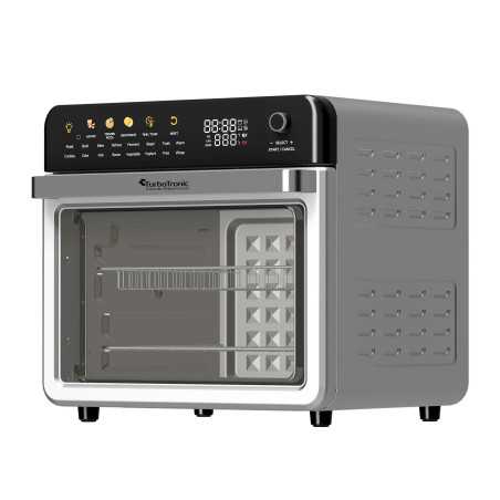 Piekarnik elektryczny TurboTronic z funkcją powietrznej Air Fryer Grill 40-230°c 34L 2100w Czarny