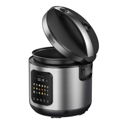 Multicooker parowar szybkowar TurboTronic kombiwar garnek elektryczny frytownica 5L 860W srebrny