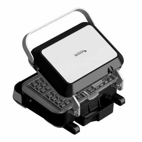 Gofrownica elektryczna 2000W TurboTronic na 4 gofry 2x regulacja temp góra dół TIMER PRO