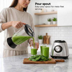 Outlet Blender kielichowy TurboTronic electromix max 1200W kruszy lód poj. 1,5L