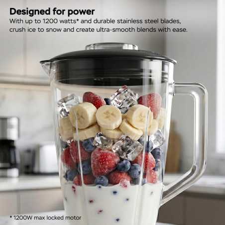 Outlet Blender kielichowy TurboTronic electromix max 1200W kruszy lód poj. 1,5L