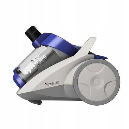 Outlet Odkurzacz tradycyjny bezworkowy TurboTronic TT-CV04 cyklonowy 900W szczotka do paneli 4L HEPA Niebieski