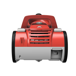 Outlet Odkurzacz tradycyjny bezworkowy TurboTronic TT-CV04 cyklonowy 900W szczotka do paneli 4L HEPA Czerwony
