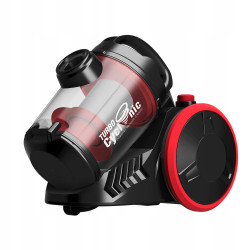 Outlet Odkurzacz tradycyjny TurboTronic bezworkowy cyklonowy mocny szczotka do paneli 700w Czerwony