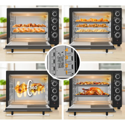 Outlet Piekarnik elektryczny TurboTronic 35L termobieg rożno grill 1600W