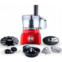 Malakser TurboTronic robot kuchenny mikser tarka 800W 1,2L Czerwony TT-FP800 RED