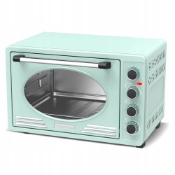 Retro piekarnik TurboTronic termoobieg rożno 45L 2000w Turkusowy TT-EV45R TURQUOISE